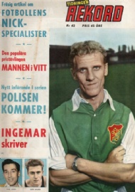 Sportboken - Rekordmagasinet 1957 nummer 42 Tidningen Rekord